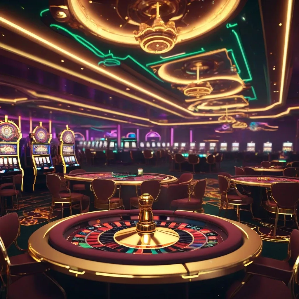 Neon Casino Interior